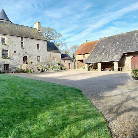 Manoir De La Foulerie Bed and Breakfast Ancteville Exteriör bild