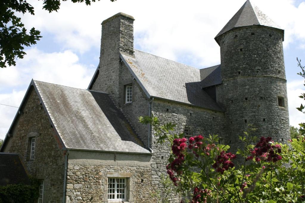 Manoir De La Foulerie Bed and Breakfast Ancteville Exteriör bild