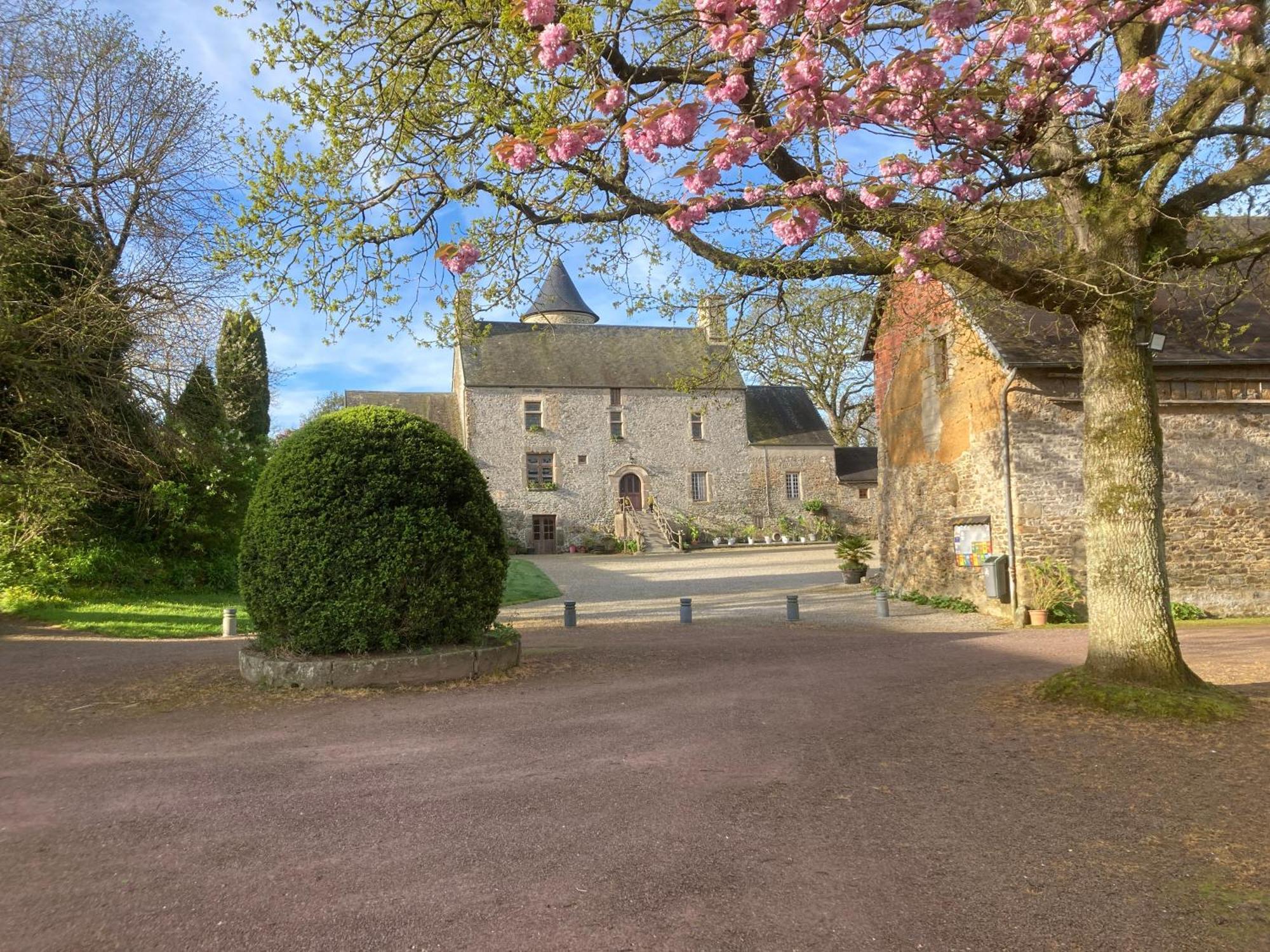 Manoir De La Foulerie Bed and Breakfast Ancteville Exteriör bild