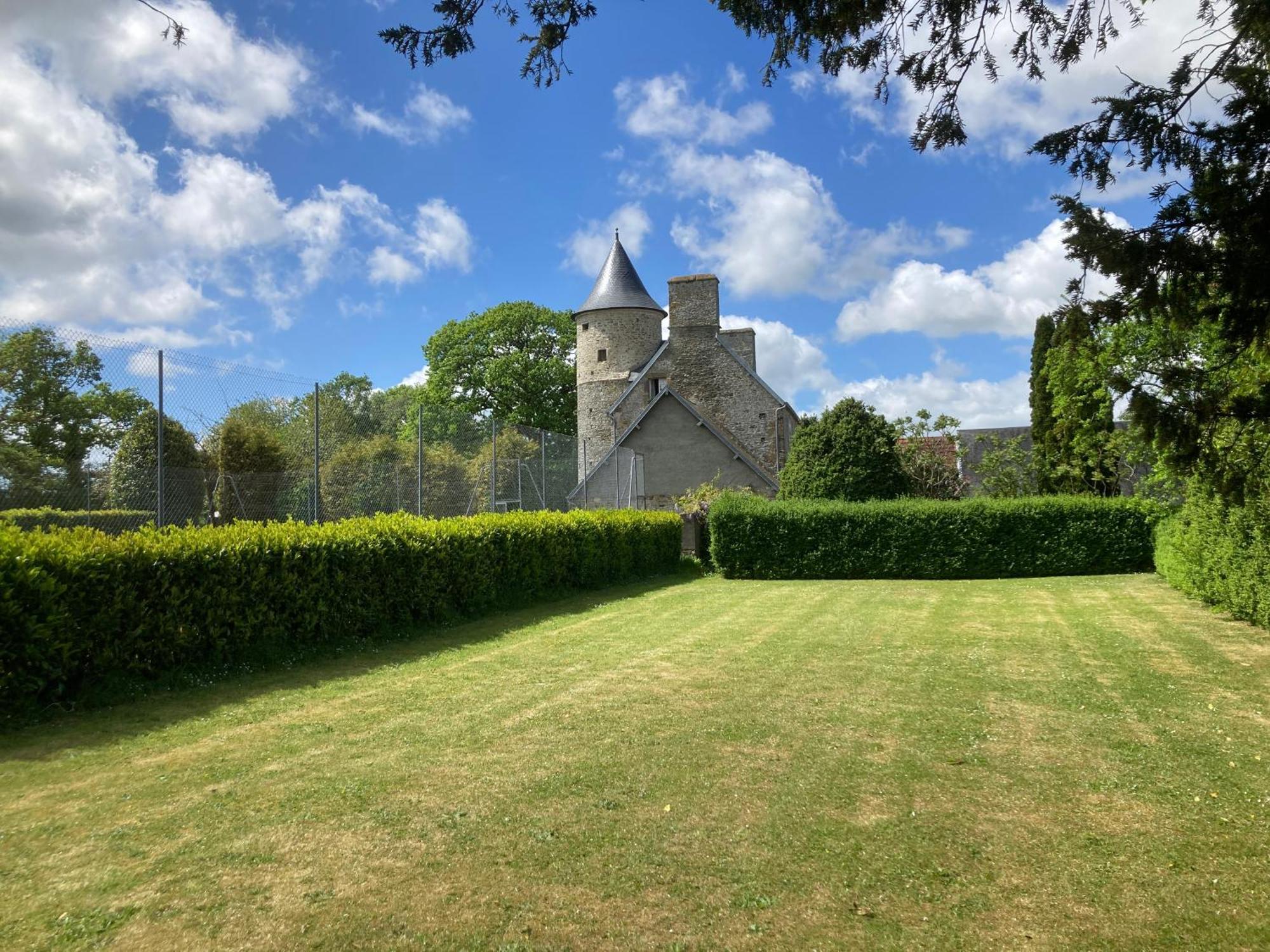 Manoir De La Foulerie Bed and Breakfast Ancteville Exteriör bild