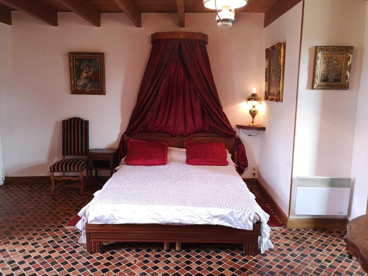Manoir De La Foulerie Bed and Breakfast Ancteville Exteriör bild