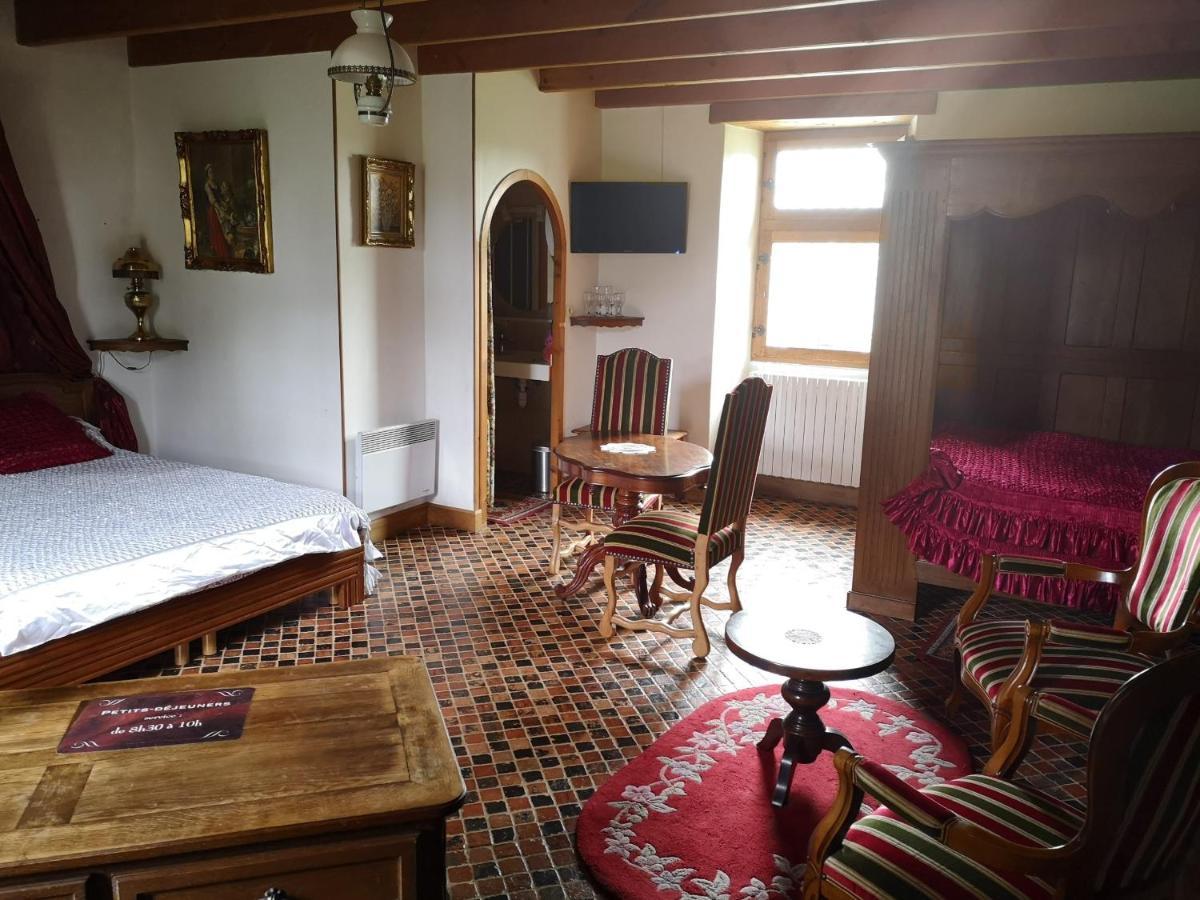 Manoir De La Foulerie Bed and Breakfast Ancteville Exteriör bild
